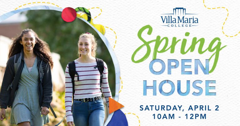 Villa Maria College Spring Open House