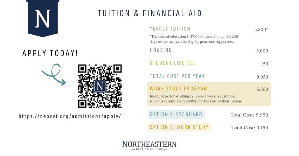 Northeastern Baptist College Tuition & Financial Aid NYS LEAH
