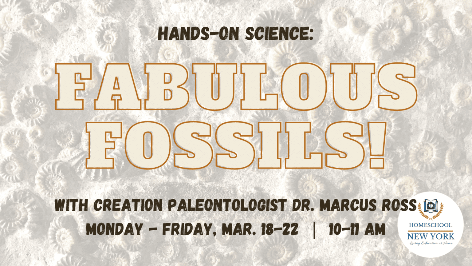 HandsOn Science Fabulous Fossils! NYS LEAH